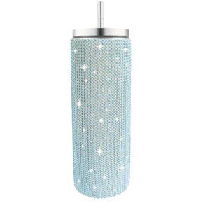 20oz Stainless Steel Rhinestone Bling Tumbler